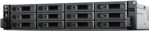 Synology RackStation RS2423RP+ - NAS-Server - 12 Schächte - Rack - einbaufähig - SATA 6Gb/s - RAID 0, 1, 5, 6, 10, JBOD - RAM 8GB - Gigabit Ethernet / 10 Gigabit Ethernet - iSCSI Support - 2U (RS2423RP+)