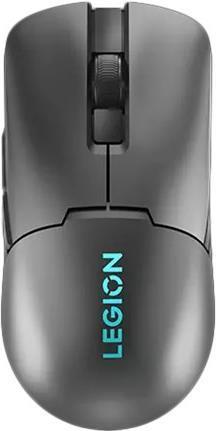Lenovo Legion M600s - Maus - Qi - rechts- und linkshändig - optisch - 6 Tasten - kabellos, kabelgebunden - 2.4 GHz, USB-C, Bluetooth 5.0 - Stone Grey - retail - CRU