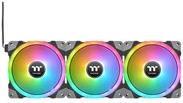 Thermaltake SWAFAN EX14 RGB - Premium Edition - Gehäuselüfter - 140 mm - Schwarz (Packung mit 3) (CL-F144-PL14SW-A)