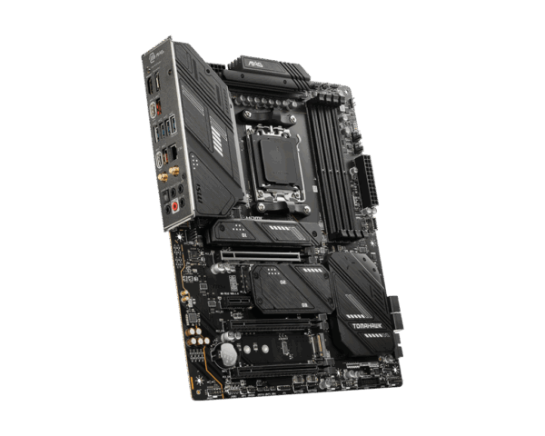 MSI MAG X670E TOMAHAWK WIFI - Motherboard - ATX - Socket AM5 - AMD X670E Chipsatz - USB 3,2 Gen 1, USB 3,2 Gen 2, USB-C Gen 2x2, USB-C 3,2 Gen2 - 2,5 Gigabit LAN, Wi-Fi 6, Bluetooth - Onboard-Grafik (CPU erforderlich) - HD Audio (8-Kanal) (7E12-001R)