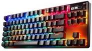 SteelSeries Apex Pro TKL - Tastatur - mit OLED Smart Display - backlit - kabellos - USB, 2,4 GHz, Bluetooth 5,0 - Deutsch - Tastenschalter: OmniPoint 2,0 Adjustable HyperMagnetic (64868)
