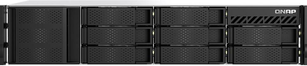 QNAP TS-855eU - NAS-Server - 8 Schächte - Rack - einbaufähig - SATA 6Gb/s - RAID 0, 1, 5, 6, 10, 50, 60, RAID TP, TM - RAM 8 GB - Gigabit Ethernet / 2.5 Gigabit Ethernet - iSCSI Support - 2U