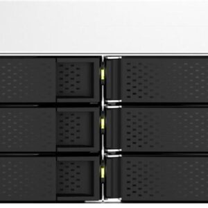 QNAP TS-1264U-RP - NAS-Server - 12 Schächte - Rack - einbaufähig - SATA 6Gb/s - RAID RAID 0, 1, 5, 6, 10, 50, JBOD, 60 - RAM 8GB - 2,5 Gigabit Ethernet - iSCSI Support - 2U (TS-1264U-RP-8G)