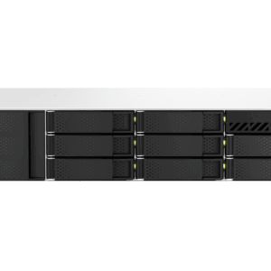 QNAP TS-864eU - NAS-Server - 8 Schächte - Rack - einbaufähig - SATA 6Gb/s - RAID RAID 0, 1, 5, 6, 10, 50, JBOD, 60 - RAM 8 GB - Gigabit Ethernet / 2.5 Gigabit Ethernet - iSCSI Support - 2U