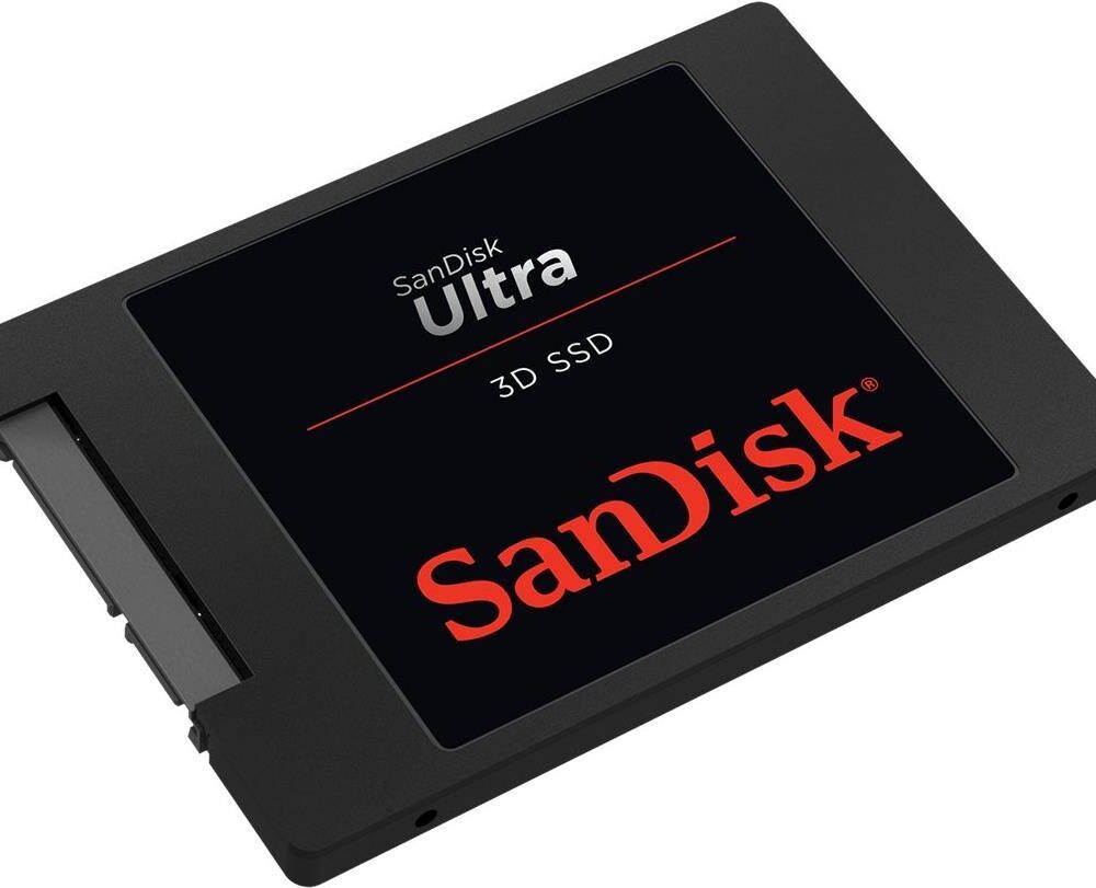 SanDisk Ultra 3D - SSD - 2TB - intern - 2.5" (6,4 cm) - SATA 6Gb/s (SDSSDH3-2T00-G26)