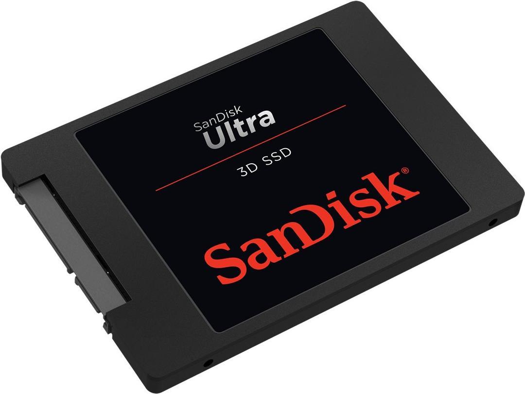 SanDisk Ultra 3D - SSD - 2TB - intern - 2.5" (6,4 cm) - SATA 6Gb/s (SDSSDH3-2T00-G26)
