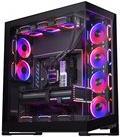 Phanteks NV7 - FT - E-ATX - Seitenteil mit Fenster (gehärtetes Glas) - keine Spannungsversorgung (ATX) - Satin Black - USB/Audio (PH-NV723TG_DBK01)
