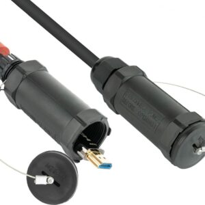AOC Hybrid High-Speed HDMI 2.0b, stahlarmiert, 4K @60Hz, 18 GBit/s, schwarz, 15m, PYTHON Series (AOC-HP2015)