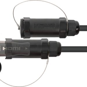 AOC Hybrid High-Speed HDMI 2.0b, stahlarmiert, 4K @60Hz, 18 GBit/s, schwarz, 20m, PYTHON Series (AOC-HP2020)