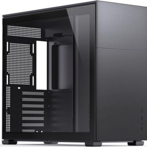 Jonsbo D41 ATX Gehäuse, Tempered Glass - schwarz (D41 STD BLACK)