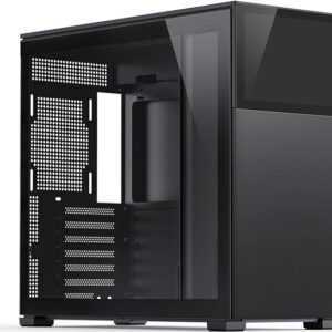 Jonsbo D41 STD - Midi Tower - PC - Schwarz - ATX - micro ATX - Mini-ATX - Stahl - Gaming (D41 STD BLACK SC)