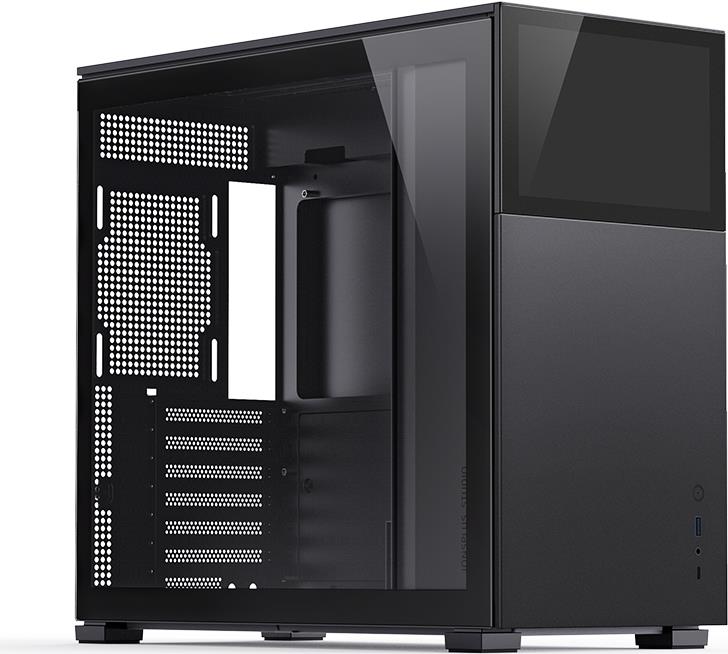 Jonsbo D41 STD - Midi Tower - PC - Schwarz - ATX - micro ATX - Mini-ATX - Stahl - Gaming (D41 STD BLACK SC)