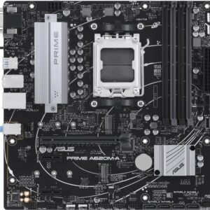 ASUS PRIME A620M-A-CSM - Motherboard - micro ATX - Socket AM5 - AMD A620 Chipsatz - USB-C 3,2 Gen 1, USB 3,2 Gen 1 - Gigabit LAN - Onboard-Grafik (CPU erforderlich) - HD Audio (8-Kanal) (90MB1F10-M0EAYC)