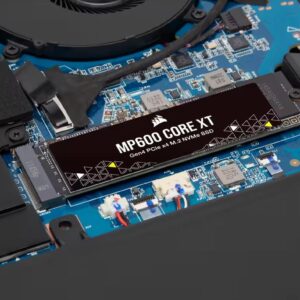 CORSAIR MP600 CORE XT - SSD - 4TB - intern - M.2 2280 - PCIe 4,0 x4 (NVMe) (CSSD-F4000GBMP600CXT)