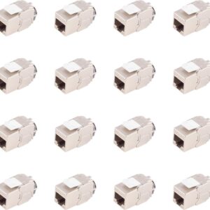 shiverpeaks ®-BASIC-S--RJ-45 Keystone, Cat. 6A, STP, ReFix, 24 Stück (BS08-10033)