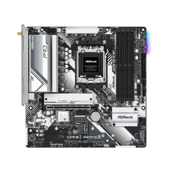 ASRock A620M Mainboard Pro RS AM5 M-ATX HDMI/DP DDR5 retail (90-MXBLN0-A0UAYZ)