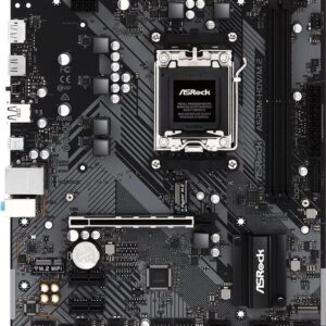 ASRock A620M-HDV/M.2 - Motherboard - micro ATX - Socket AM5 - AMD A620 Chipsatz - USB 3,2 Gen 1, USB-C 3,2 Gen 1 - Gigabit LAN - Onboard-Grafik (CPU erforderlich) - HD Audio (8-Kanal) (90-MXBLL0-A0UAYZ)