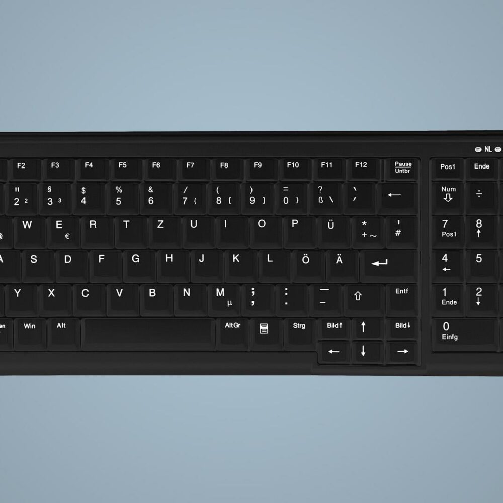 Active Key AK-7000 Tastatur USB QWERTY Englisch Schwarz (AK-7000-U-B/US)