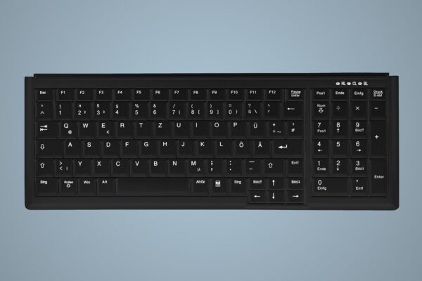 Active Key AK-7000 Tastatur USB QWERTY Englisch Schwarz (AK-7000-U-B/US)