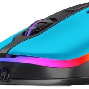 Xtrfy M42. Formfaktor: Beidhändig. Bewegungerfassungs Technologie: Optisch, Geräteschnittstelle: USB Typ-A, Bewegung Auflösung: 16000 DPI, Tastentyp: Gedrückte Tasten, Scroll Typ: Rad, Beschleunigung (Max.): 50 G. Farben der Beleuchtung: Multi. Energiequelle: Kabel. Produktfarbe: Blau (M42-RGB-BLUE)