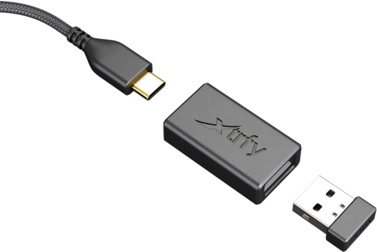 Xtrfy M4 RGB. Bewegungerfassungs Technologie: Optisch, Geräteschnittstelle: RF Wireless, Bewegung Auflösung: 19000 DPI, Reaktionszeit: 1 ms, Tastentyp: Gedrückte Tasten, Knopfanzahl: 5, Scroll Typ: Rad, Beschleunigung (Max.): 50 G. Farben der Beleuchtung: Multi. Energiequelle: Batterien. Produktfarbe: Schwarz (M4W-RGB-BLACK)
