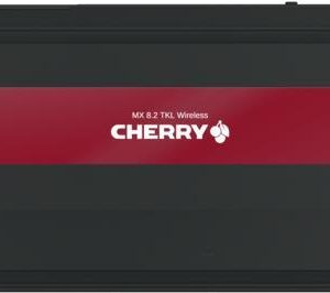 CHERRY MX 8,2 TKL - Tastatur - Hintergrundbeleuchtung - kabellos - 2,4 GHz, Bluetooth 5,2 - QWERTZ - Deutsch - Tastenschalter: CHERRY MX Brown - Schwarz (G80-3882LXADE-2)