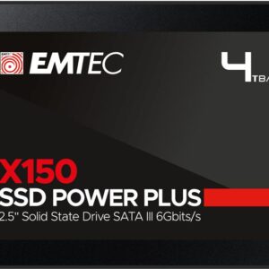 Emtec X150 2.5" 4 TB Serial ATA III 3D NAND (ECSSD4TX150)