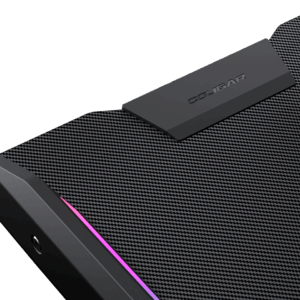 COUGAR Gaming E-Mars - Gerade - Rechteckige Form - Gaming - Schwarz - Schwarz - Schwarz (CGR-E-MARS-B01)