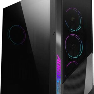 GIGABYTE GB-AC500G ST - Midi Tower - PC - Schwarz - ATX - EATX - micro ATX - Mini-ITX - Glas - Kunststoff - Stahl - Gaming (GB-AC500G ST)