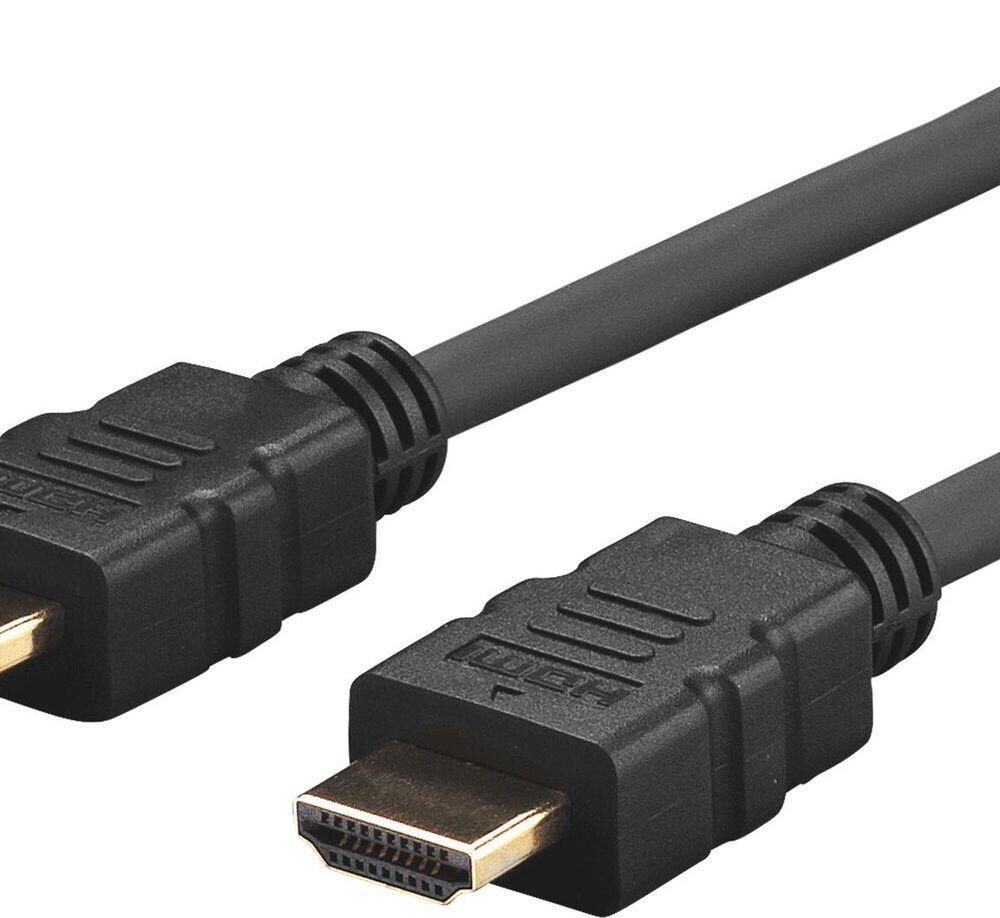 Vivolink PROHDMIHDLSZH15 HDMI-Kabel 15 m HDMI Typ A (Standard) Schwarz (PROHDMIHDLSZH15)