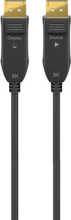 Goobay 64869 DisplayPort-Kabel 50 m Schwarz (64869)
