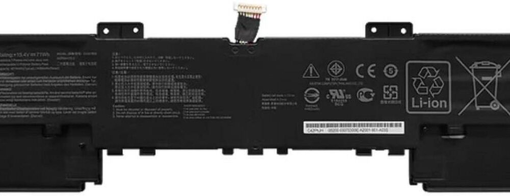 CoreParts MBXAS-BA0301. Typ: Akku, Markenkompatibilität: ASUS, Kompatibilität: UX534FA, UX534FT, UX534FT-0043B8565U (MBXAS-BA0301)