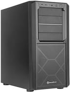 SilverStone Seta D1 - Mid tower - SSI CEB - keine Spannungsversorgung (ATX / PS/2) - USB/Audio (SST-SED1-B)