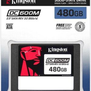 Kingston DC600M - SSD - Mixed Use - 480GB - intern - 2.5" (6,4 cm) - SATA 6Gb/s (SEDC600M/480G)