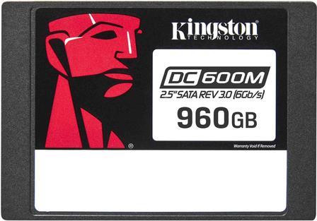 Kingston DC600M - SSD - Mixed Use - 960GB - intern - 2.5" (6,4 cm) - SATA 6Gb/s (SEDC600M/960G)