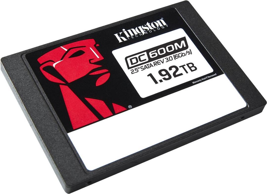 Kingston DC600M - SSD - Mixed Use - 1,92TB - intern - 2.5" (6,4 cm) - SATA 6Gb/s (SEDC600M/1920G)