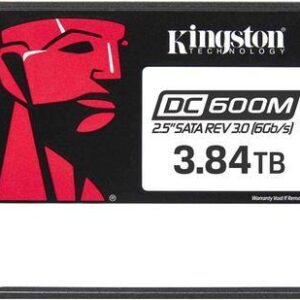 Kingston DC600M - SSD - Mixed Use - 3,84TB - intern - 2.5" (6,4 cm) - SATA 6Gb/s (SEDC600M/3840G)