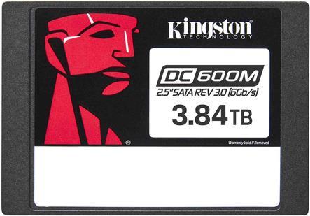 Kingston DC600M - SSD - Mixed Use - 3,84TB - intern - 2.5" (6,4 cm) - SATA 6Gb/s (SEDC600M/3840G)