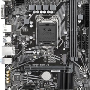 Gigabyte H510M S2H V3 - 1,0 - Motherboard - micro ATX - LGA1200-Sockel - H470 Chipsatz - USB 3,2 Gen 1 - Gigabit LAN - Onboard-Grafik (CPU erforderlich) - HD Audio (8-Kanal) (H510M S2H V3)