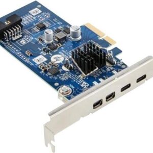 HP - Thunderbolt-Adapter - PCIe x4 Low-Profile - Thunderbolt 4 x 2 - für Workstation Z4 G5, Z6 G5, Z8 Fury G5, Z8 G5 (340L1AA)