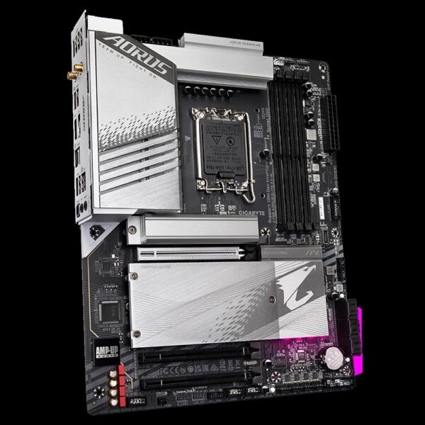 GIGABYTE AORUS Z790 ELITE AX - 1,0 - Motherboard - ATX - LGA1700-Sockel - Z790 Chipsatz - USB 3,2 Gen 1, USB 3,2 Gen 2, USB-C 3,2 Gen2, USB-C 3,2 Gen 2x2 - 2,5 Gigabit LAN, Bluetooth, Wi-Fi - Onboard-Grafik (CPU erforderlich) - HD Audio (8-Kanal) (Z790 AORUS ELITE AX-W)