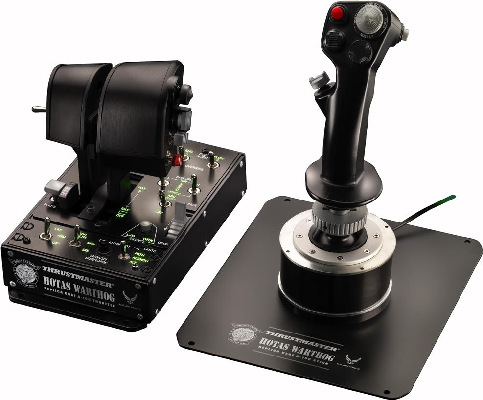 Thrustmaster HOTAS Warthog - Joystick und Gasregler - kabelgebunden - für PC (2960720)