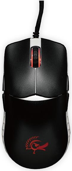 DuckyChannel Ducky Feather - Maus - rechts- und linkshändig - optisch - 7 Tasten - kabelgebunden - USB2.0 (DMFE20O-OAZPA7G)