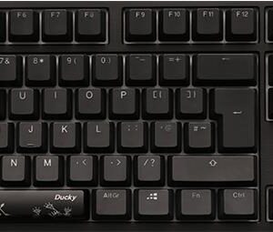 DuckyChannel Ducky Shine 7 - Blackout Edition - Tastatur - Hintergrundbeleuchtung - USB - QWERTZ - Deutsch - Tastenschalter: CHERRY MX (DKSH1808ST-RDEPDAAT2)