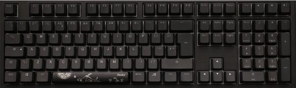 DuckyChannel Ducky Shine 7 - Blackout Edition - Tastatur - Hintergrundbeleuchtung - USB - QWERTZ - Deutsch - Tastenschalter: CHERRY MX (DKSH1808ST-RDEPDAAT2)