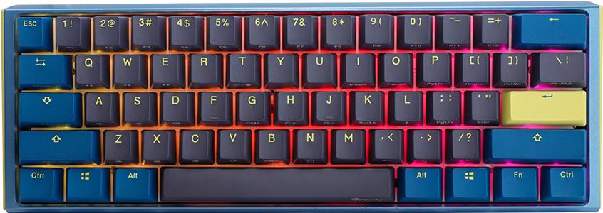 DuckyChannel Ducky One 3 Mini DayBreak - Tastatur - Hintergrundbeleuchtung - USB - Tastenschalter: CHERRY MX (DKON2161ST-RDEPDDBBHHC1)