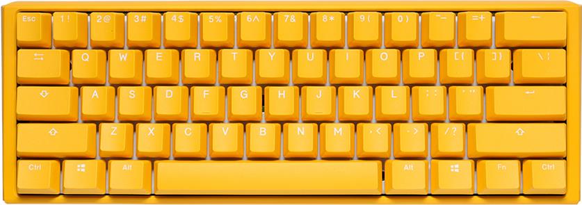 DuckyChannel Ducky One 3 Mini DayBreak - Tastatur - Hintergrundbeleuchtung - USB - Tastenschalter: CHERRY MX (DKON2161ST-SDEPDYDYYYC1)