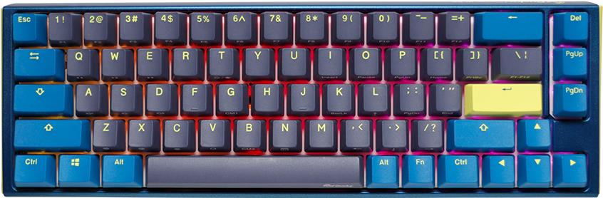DuckyChannel Ducky One 3 SF - Tastatur - Hintergrundbeleuchtung - USB - QWERTY - USA - Tastenschalter: CHERRY MX - Morgendämmerung (DKON2167ST-PUSPDDBBHHC1)