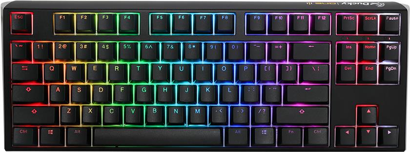 DuckyChannel Ducky One 3 TKL - Tastatur - RGB - Hintergrundbeleuchtung - USB - QWERTZ - Deutsch - Tastenschalter: CHERRY MX - Classic Black (DKON2187ST-WDEPDCLAWSC1)