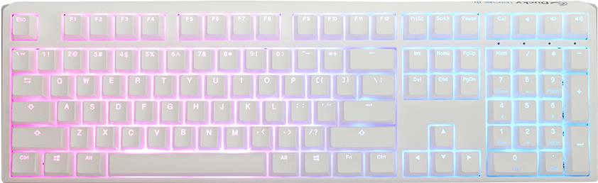 Ducky One 3 Classic Pure White Tastatur USB Deutsch Weiß (DKON2108ST-PDEPDPWWWSC1)